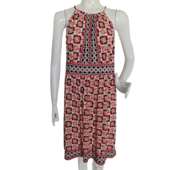 NY & CO Dress, XL, Summer, Multicolor Abstract Chain print, Sleeveless - Picture 1 of 12